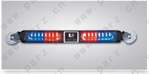 LED dash deck visor